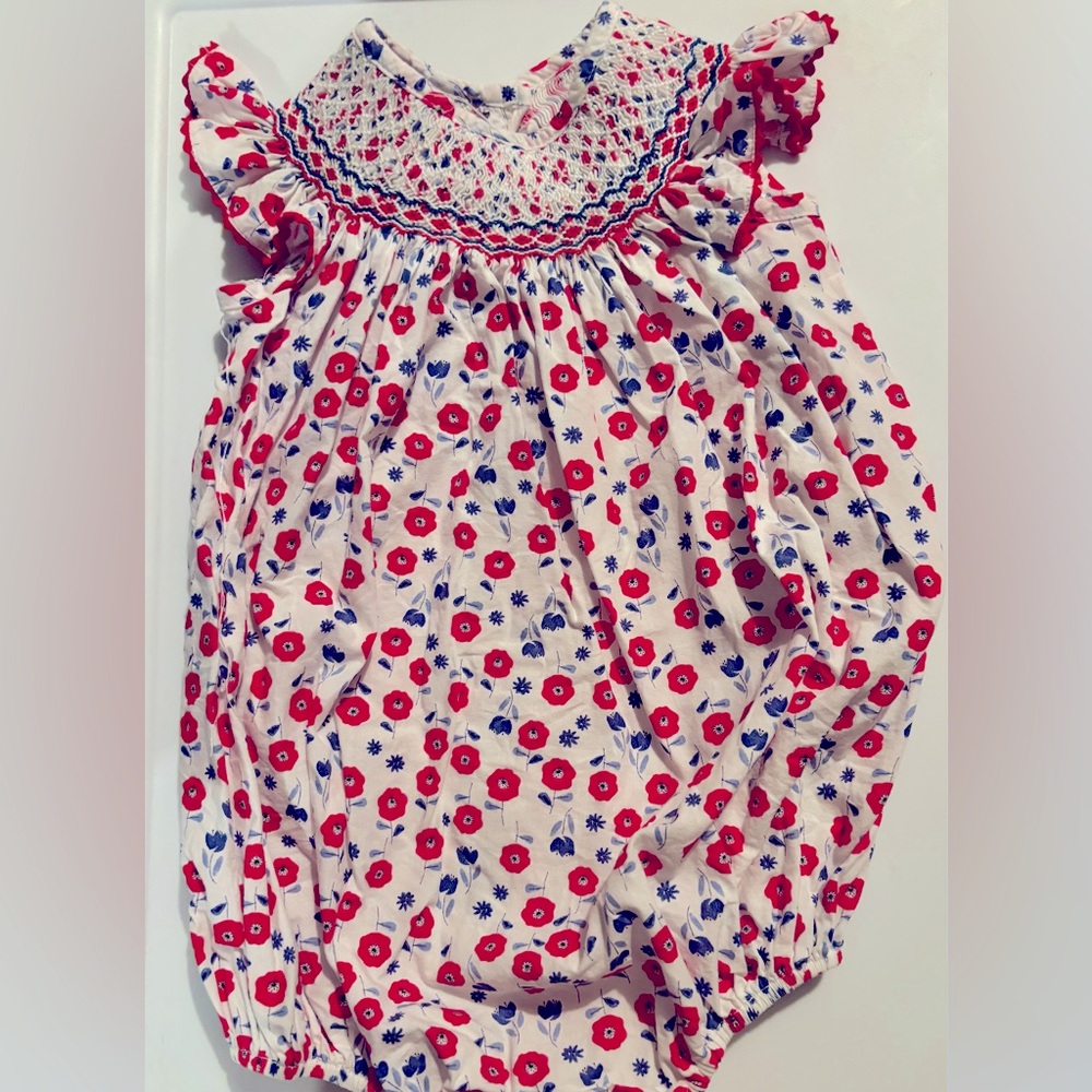 Floral Print Kids Bodysuit